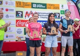 Podium femenino.