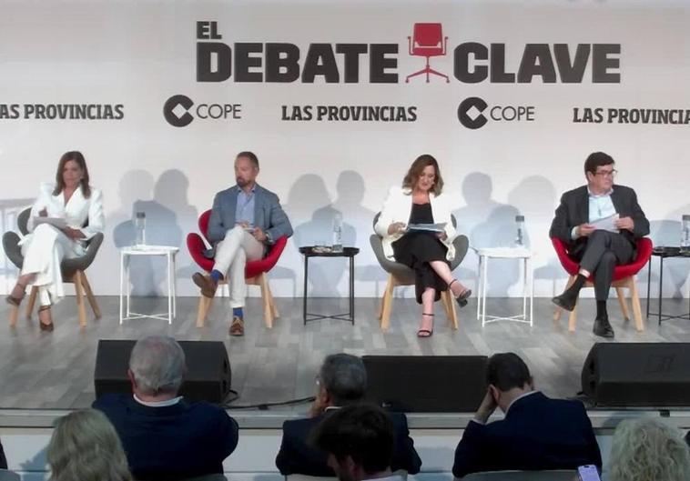 Revive el debate clave con los candidatos a la alcaldía de Valencia, organizado por LAS PROVINCIAS y COPE