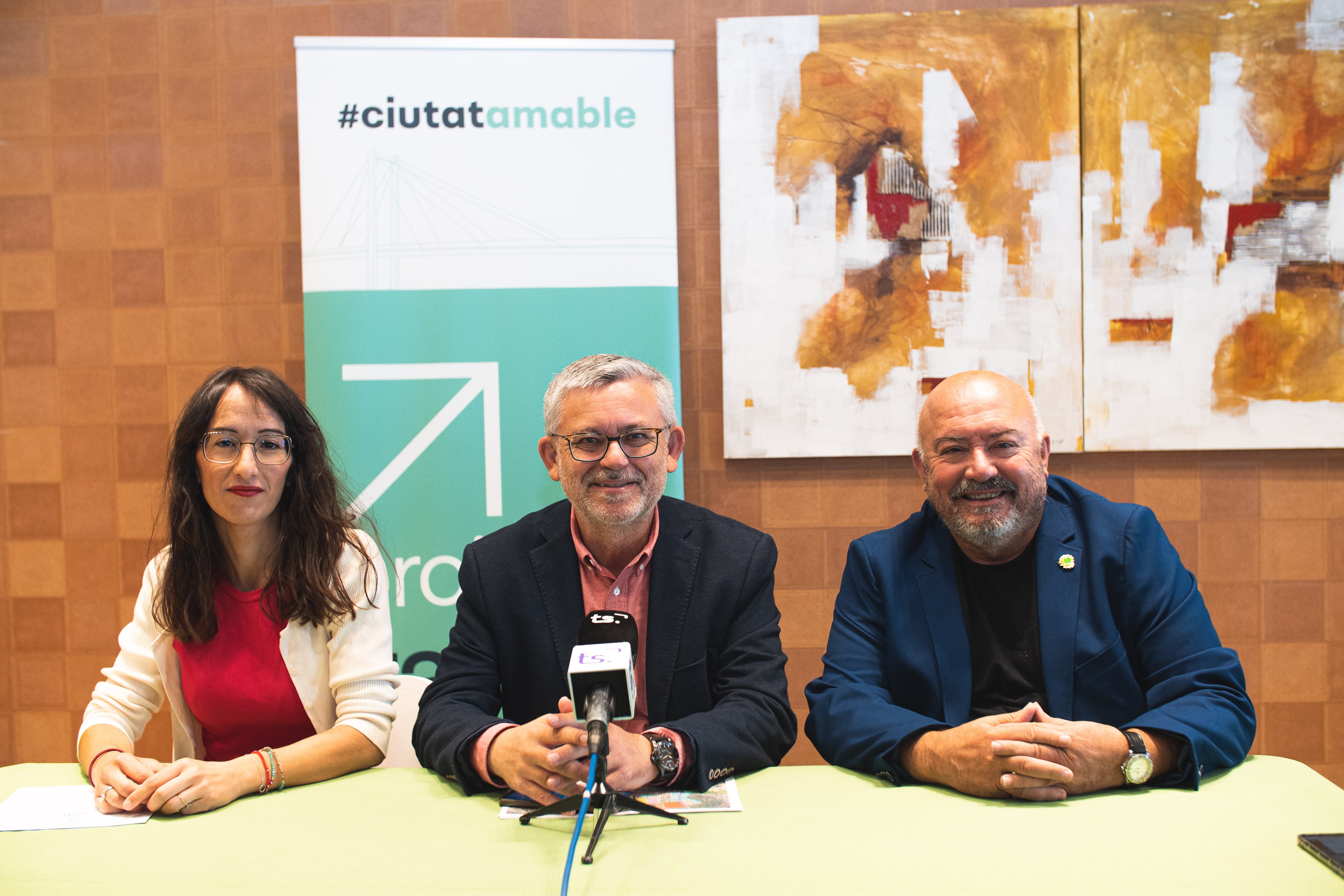 Laura Morant, Pep Alandete y Joan Francesc Peris.