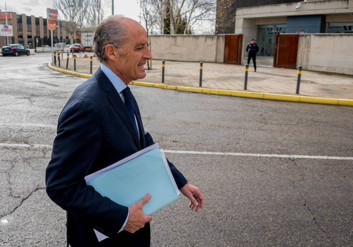 Francisco Camps, en la Audiencia Nacional.