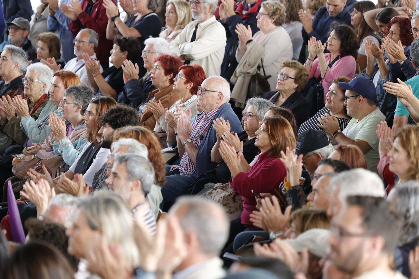 Pablo Iglesias acude al acto de Podemos en Valencia