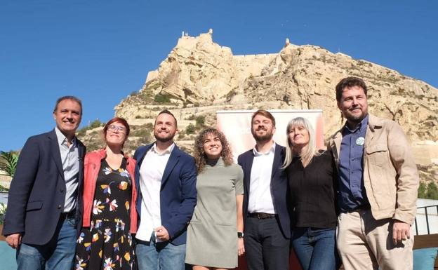 Papeleta de Compromís para el Ayuntamiento de Alicante: todos los nombres