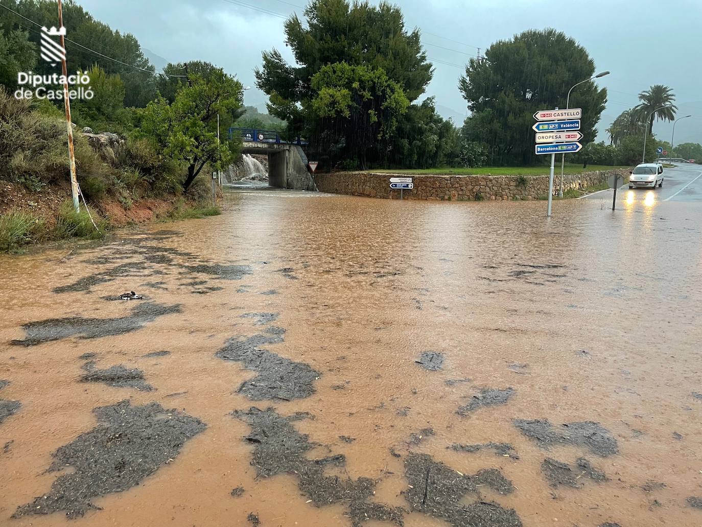 Fotos: las lluvias inundan la provincia de Castellón