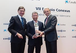 José Ignacio Goirigolzarri, Pablo Motos y Manuel Broseta.