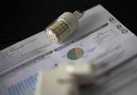 Una factura de la luz.