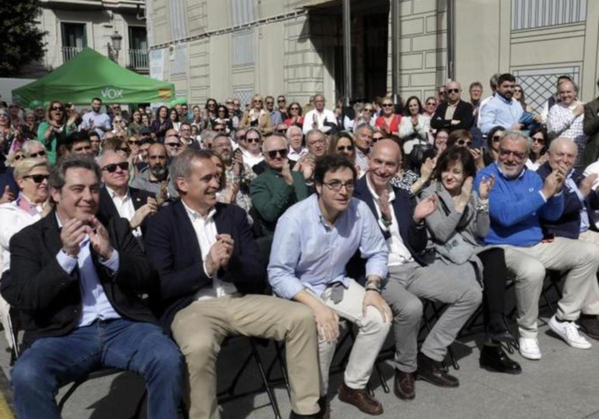 Mitin de Vox en Valencia.