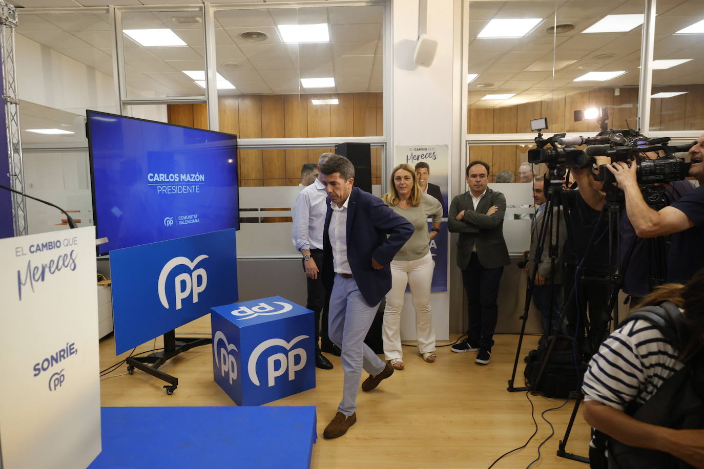 Junta directiva del PPCV tras las elecciones del 28M