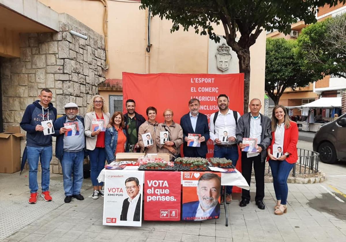 Campaña socialista en l'Alcúdia.