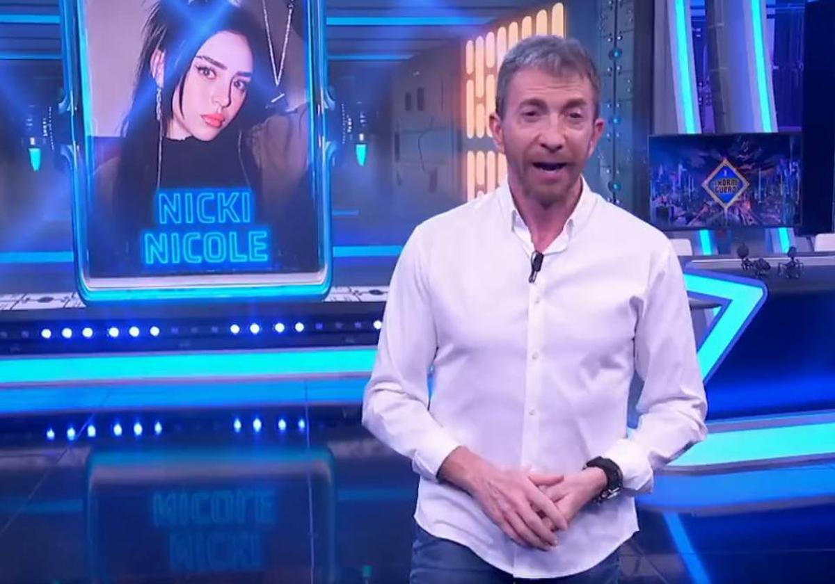 Pablo Motos, este jueves en 'El Hormiguero'.