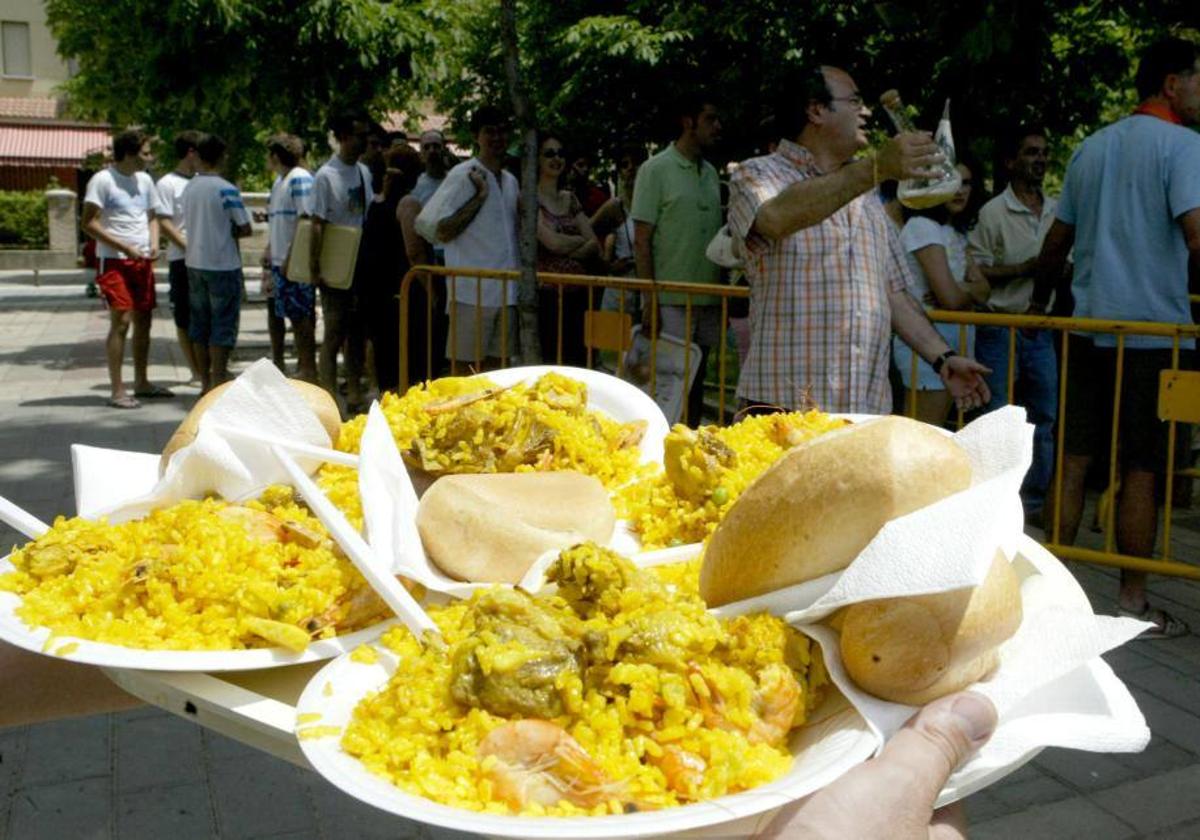 Raciones de paella