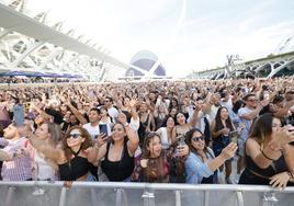 El reggaeton conquista la Ciudad de las Artes y las Ciencias de Valencia