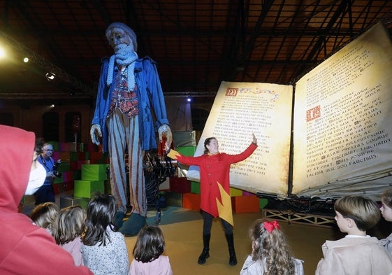 Una animación infantil, en el Parque Central, las pasadas Navidades.