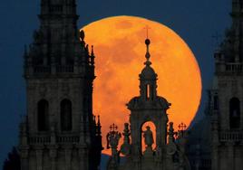 Superluna, en una imagen de archivo.