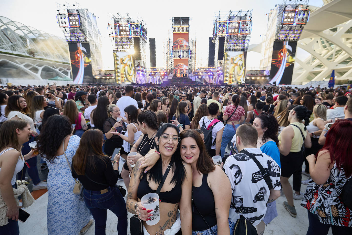 El reggaeton conquista la Ciudad de las Artes y las Ciencias de Valencia