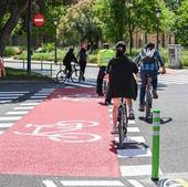 Valencia estrena un nuevo carril bici