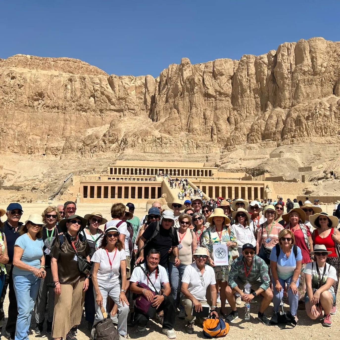 Viaje a Egipto organizado por el Ateneo Mercantil.