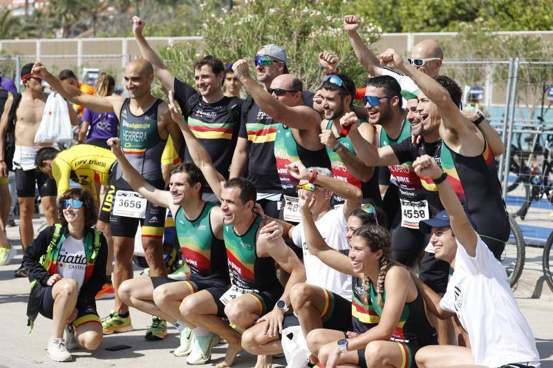 Las imágenes del III Triatlón Valencia-Playa de la Malvarrosa