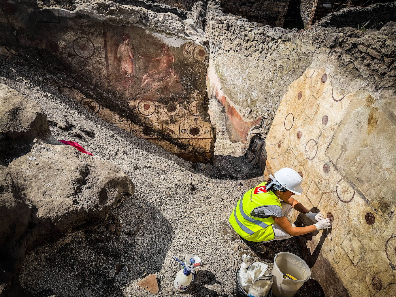 Nuevo descubrimiento histórico en Pompeya