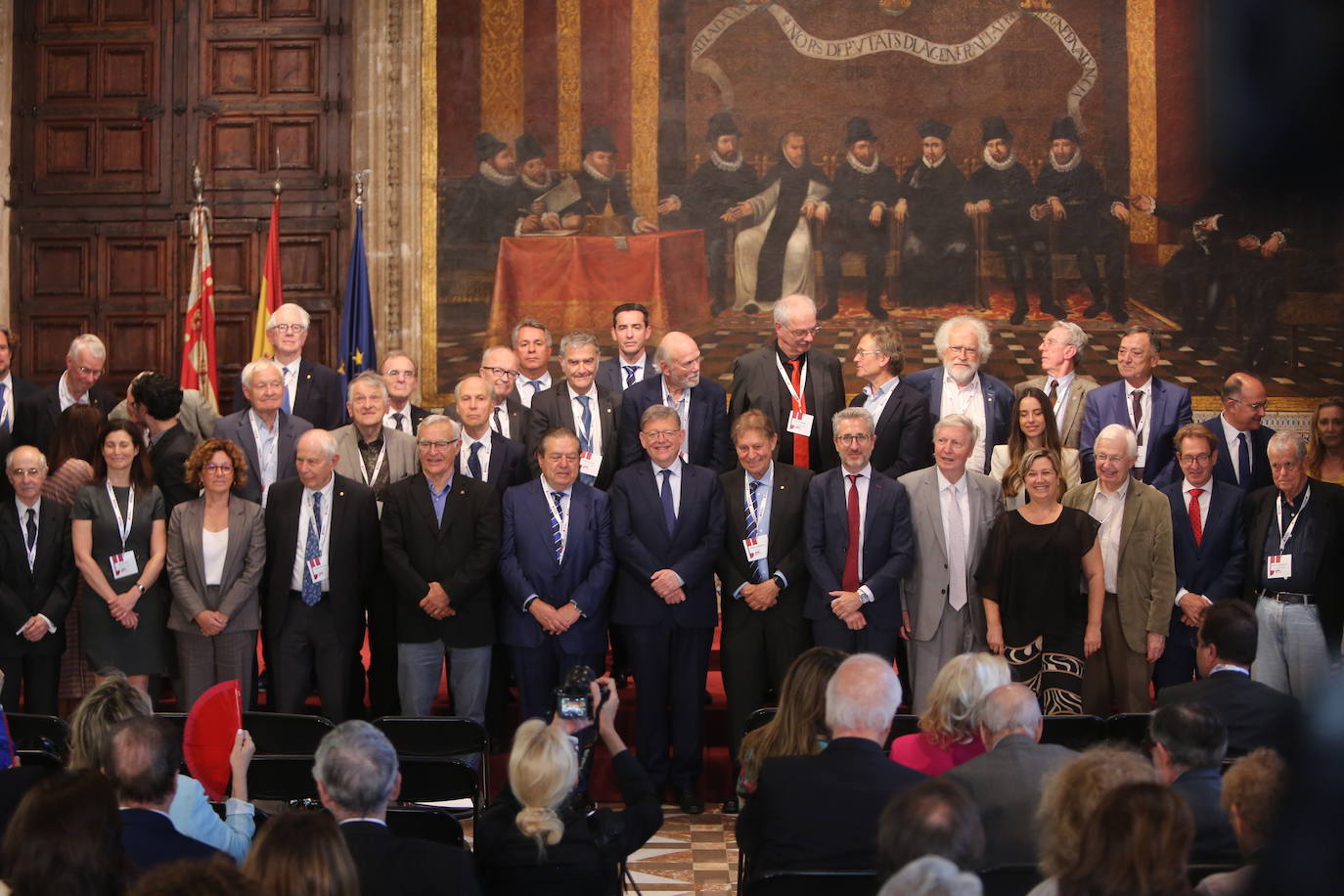 Premios Nobel reunidos en Valencia junto al resto de jurados de los Premios Rei Jaume I