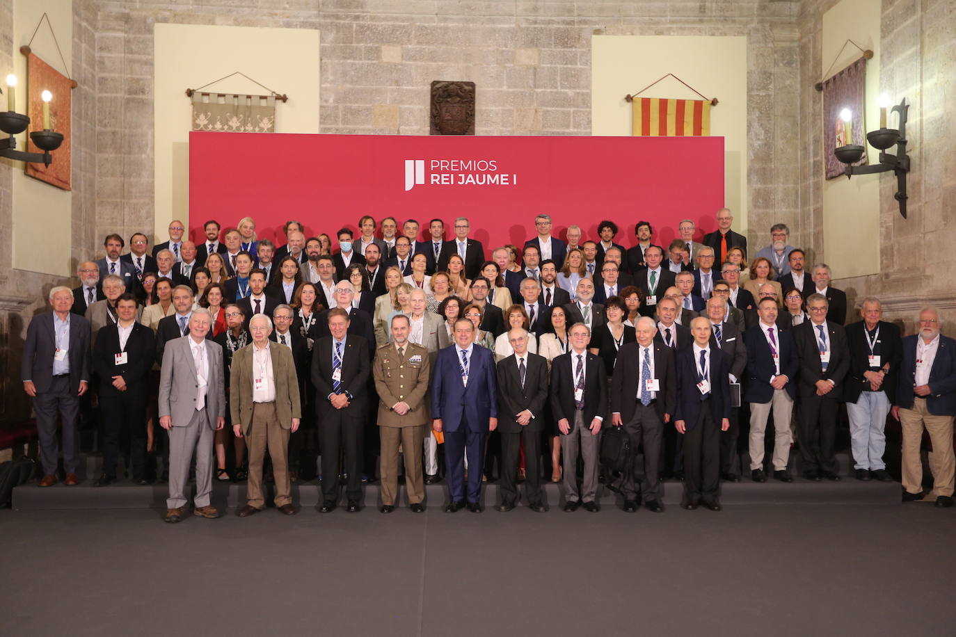 Premios Nobel reunidos en Valencia junto al resto de jurados de los Premios Rei Jaume I