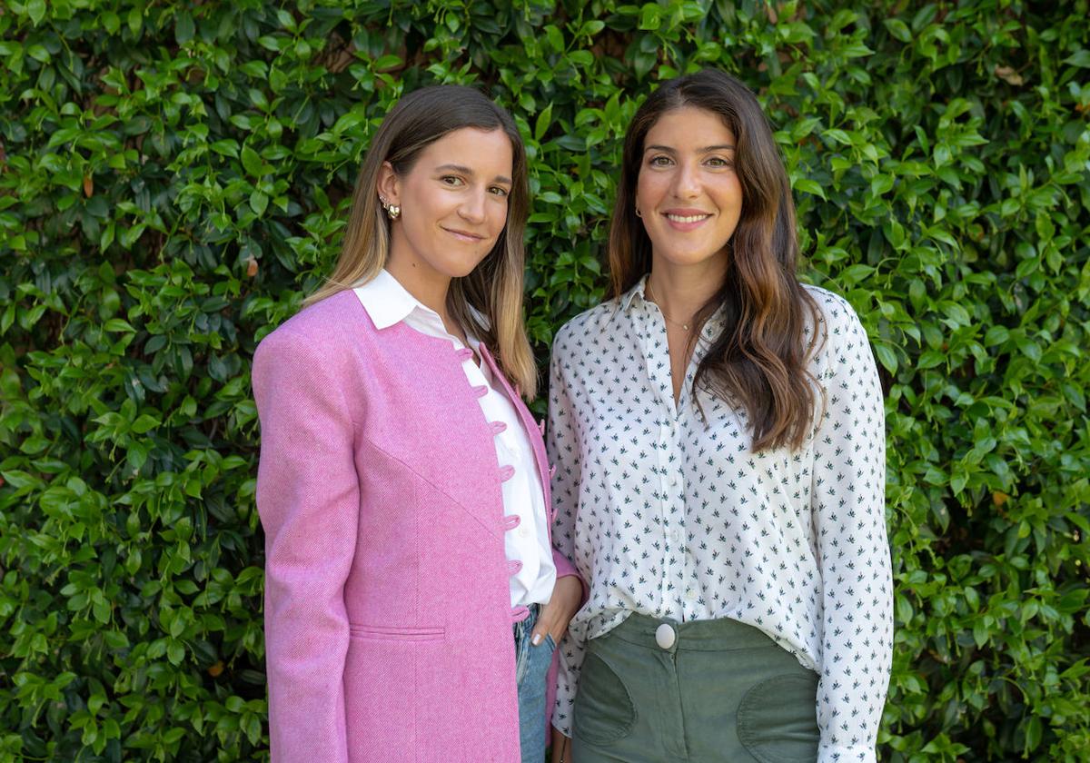 Alejandra Bogas y Rocío Irisarri, tras Efímero Club.