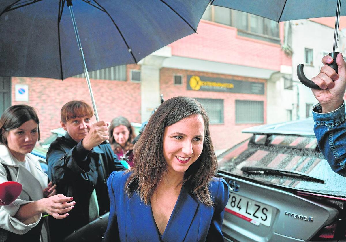 Ione Belarra, líder de Podemos.