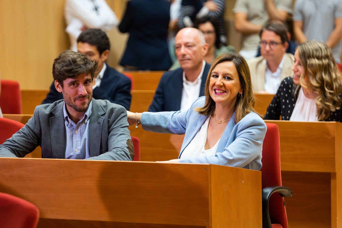 Recogida de actas de todos los concejales del Ayuntamiento de Valencia