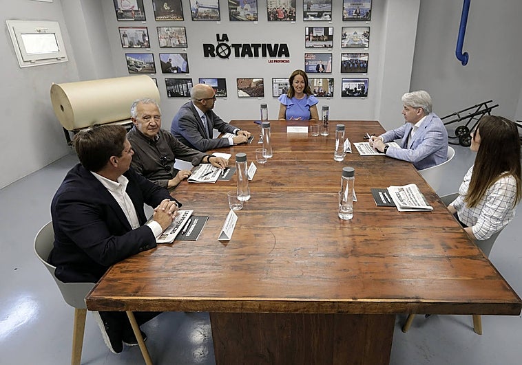 Los pacientes y profesionales dedicados al cáncer de próstata visitan LAS PROVINCIAS para hablar sobre la enfermedad y sus avances.