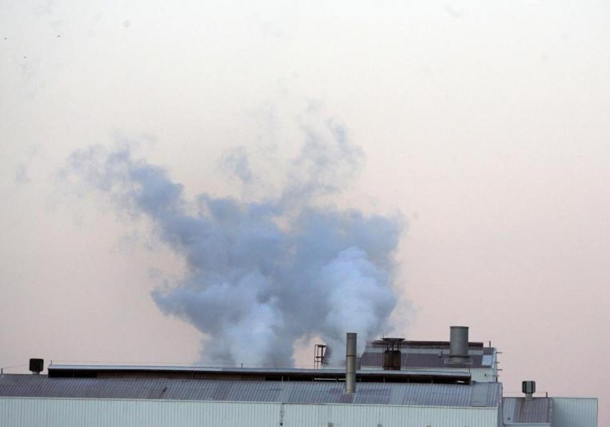 Industria cerámica en Castellón.