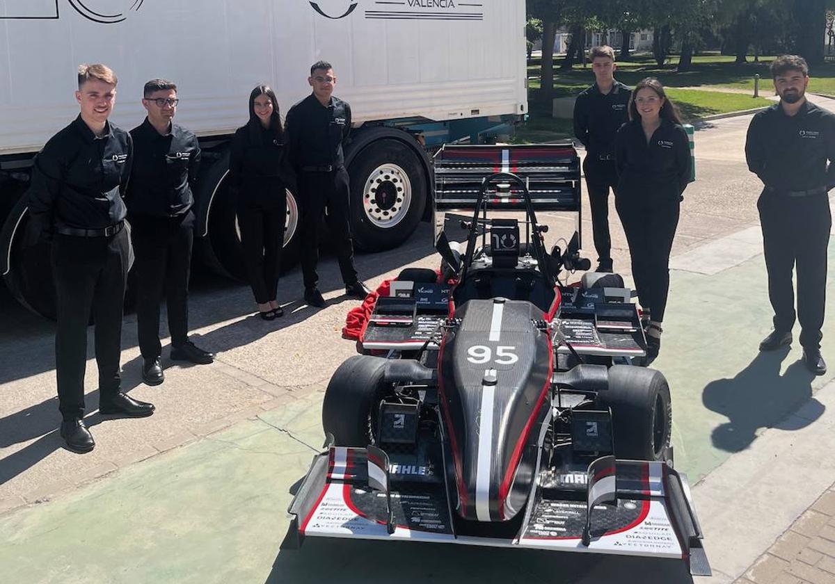 El FSUPV-10, el monoplaza con el que competirá el PSUPV Team.