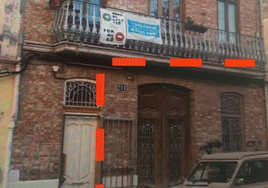 Bajo vivienda que se subasta en la calle Progreso.