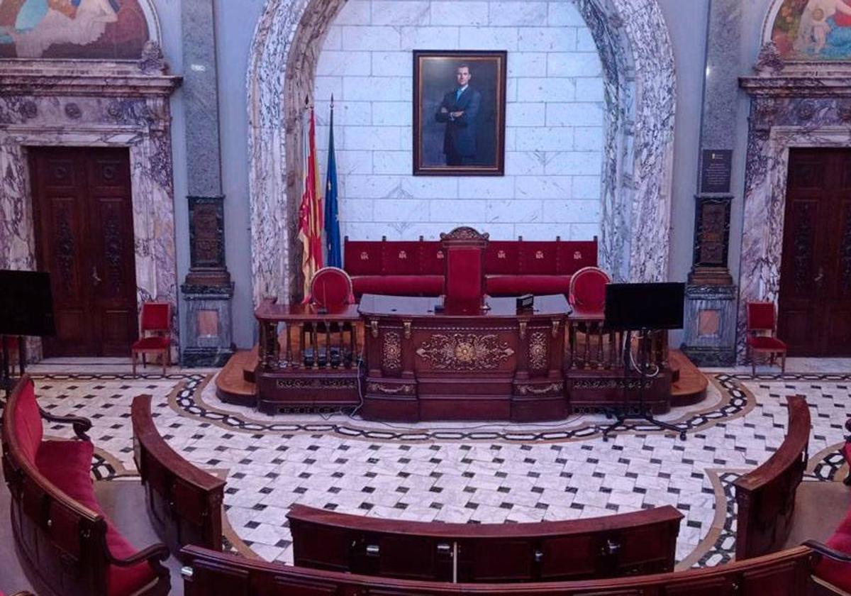 Pleno del Ayuntamiento de Valencia