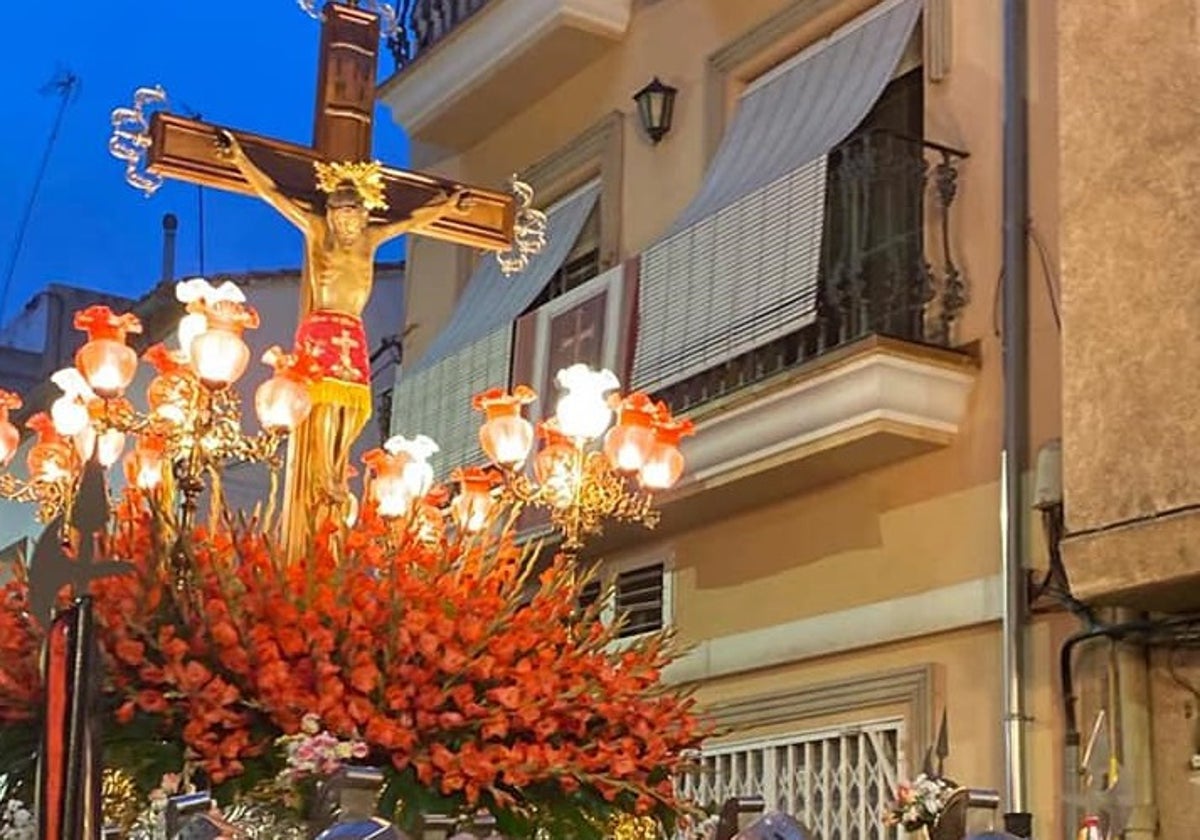 Procesión del Cristo del Calvario en l'Alcúdia de Crespins.