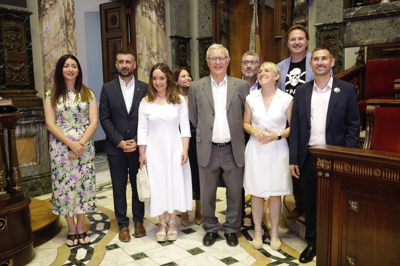 Fotos | Así ha sido la constitución del Ayuntamiento de Valencia: el PP vuelve a gobernar