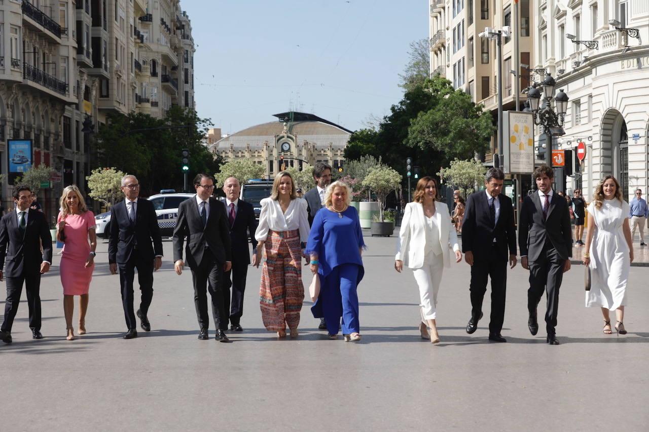 Fotos | Así ha sido la constitución del Ayuntamiento de Valencia: el PP vuelve a gobernar