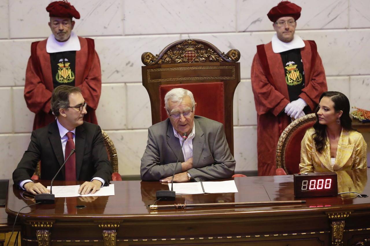 Fotos | Así ha sido la constitución del Ayuntamiento de Valencia: el PP vuelve a gobernar