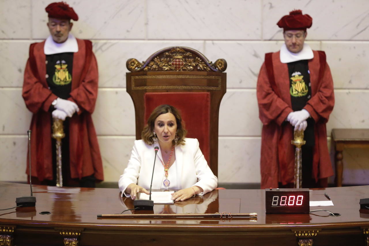 Fotos | Así ha sido la constitución del Ayuntamiento de Valencia: el PP vuelve a gobernar