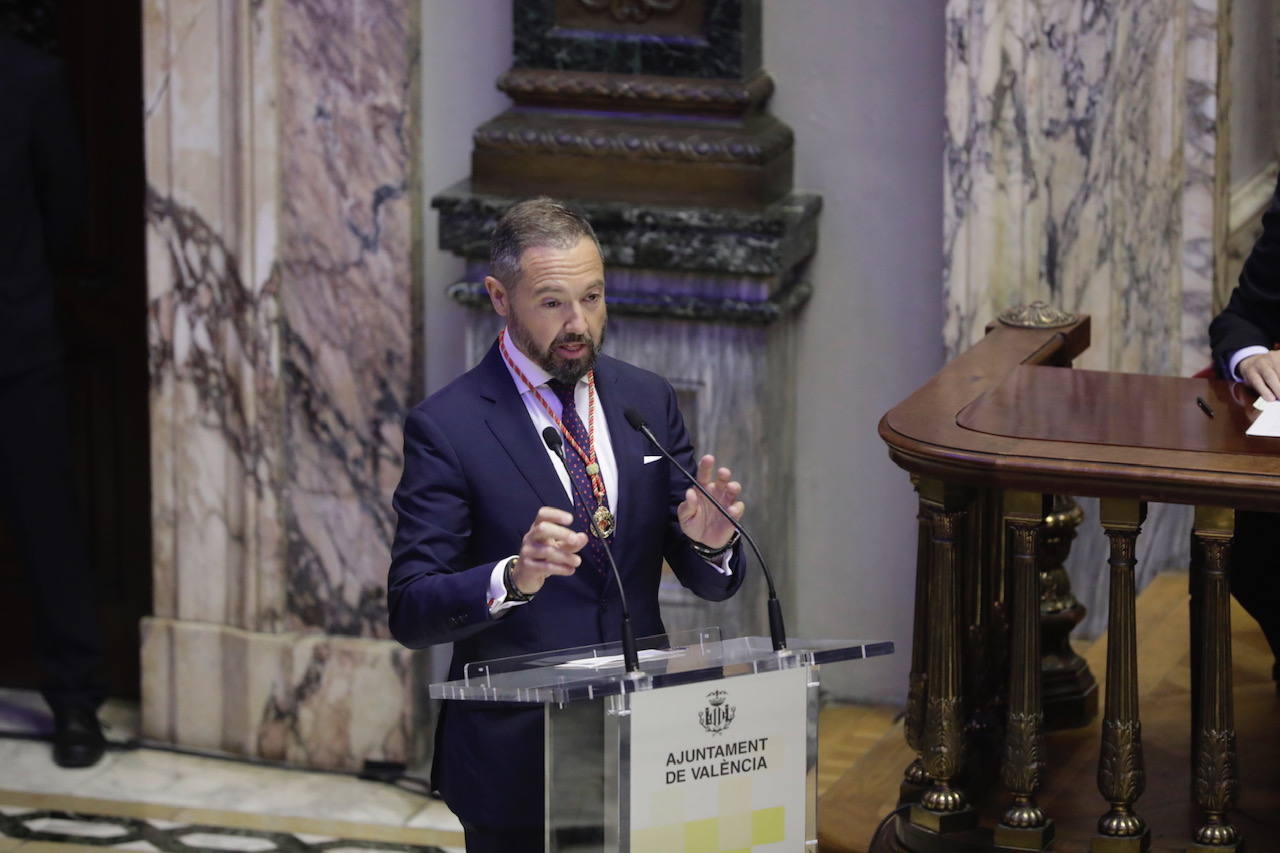 Fotos | Así ha sido la constitución del Ayuntamiento de Valencia: el PP vuelve a gobernar