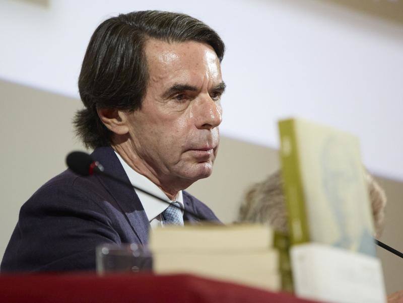 Aznar, en la presentación del libro &#039;Valencia Samper&#039;