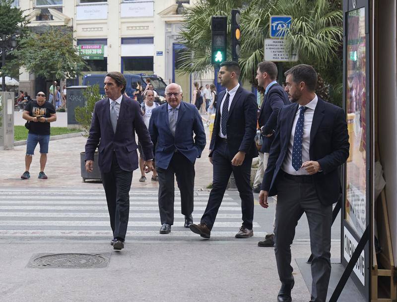 Aznar, en la presentación del libro &#039;Valencia Samper&#039;