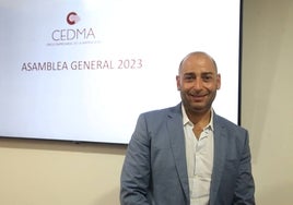 Benito Mestre Caudeli, tras ser reelegido presidente de Cedma.