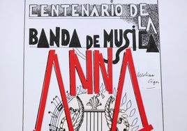 Cartel oficial del Centenario de la Banda.