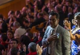 El chef Quique Dacosta durante la gala 'The World's 50 Best Restaurants'