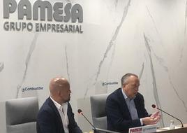 Jorge Arévalo y Fernando Roig, en rueda de prensa.