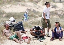 Imagen de archivo de una 'rave' en Alicante.