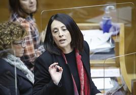 Rebeca Torró, en Les Corts.