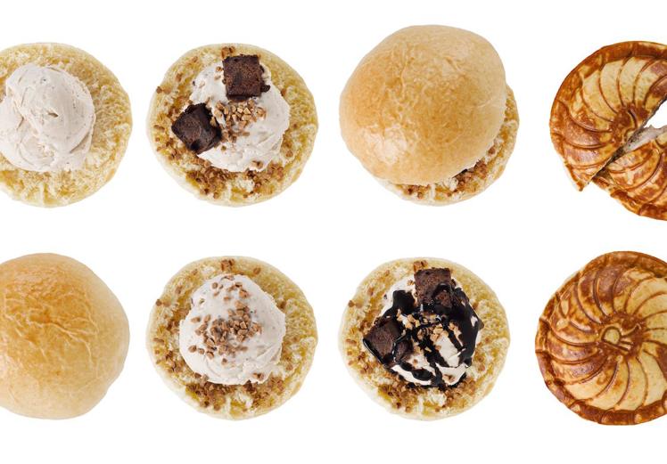 Imagen principal - Los helados que se podrán probar en la heladería del Celler de Can Roca en Valencia