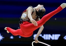 La gimnasta, Alba Bautista.