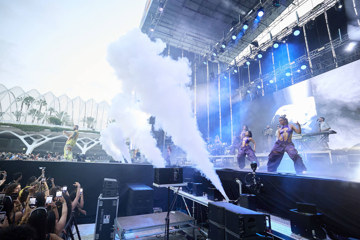 Miles de personas vibran con el Big Sound de Valencia en su primer día