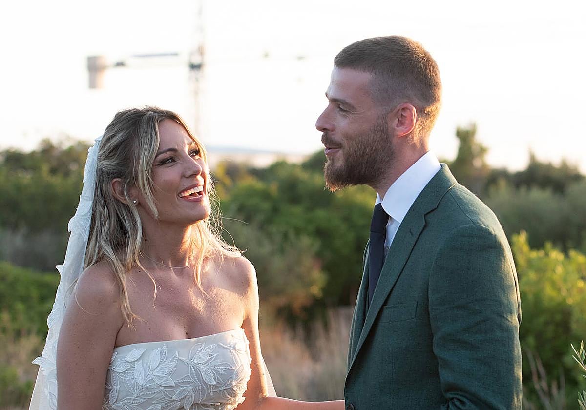 Edurne y De Gea: &#039;sí quiero&#039; con familia y amigos en Menorca